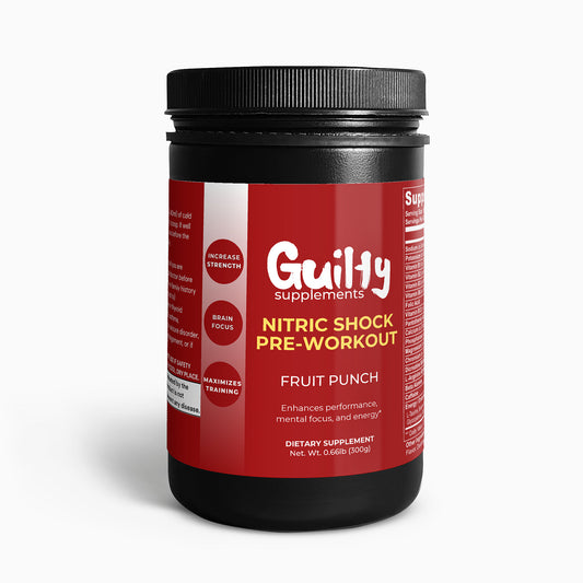 Nitric Shock Pre-Workout Powder (Fruit Punch)