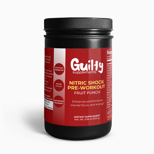 Nitric Shock Pre-Workout Powder (Fruit Punch)