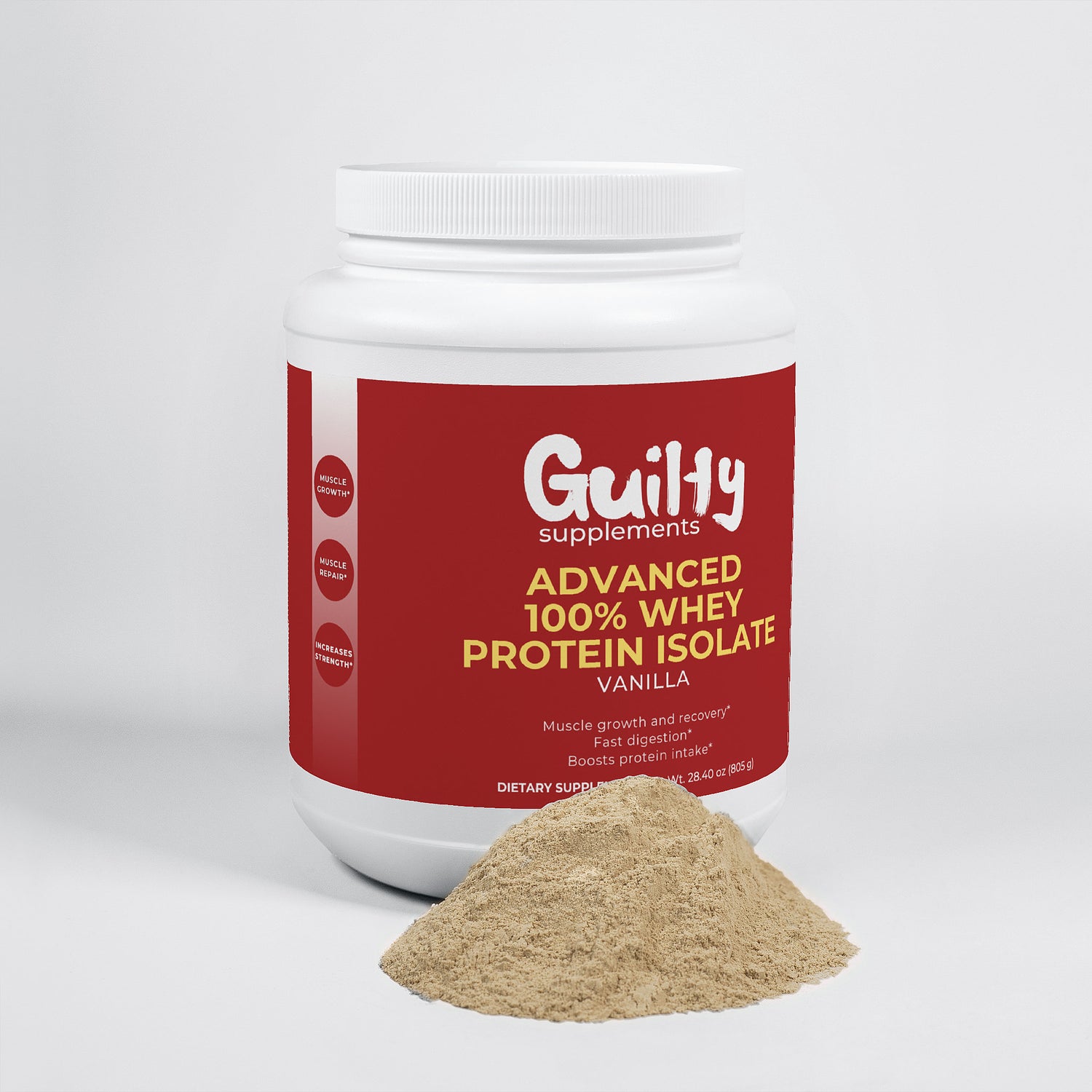 Advanced 100% Whey Protein Isolate (Vanilla)